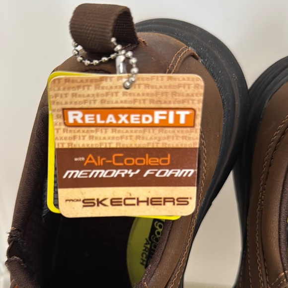 Skechers Brown Loafers Slip-On Comfort - Picture 2 of 8